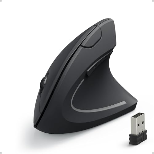 Anker Anker 2.4G Wireless Ergonomic Mouse, Right Hand Vertical Mouse U — Size, capacity and configuration