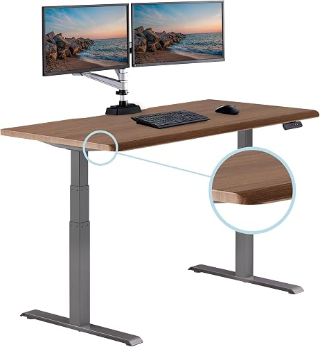 Vari ComfortEdge 60x30 Inch Adjustable Electric Standing Desk – Sit St — Our recommended configuration for best results