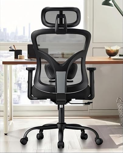 Marsail Ergonomic Office Chair with Lumbar Support,2D Headrest, Adjust — Real-world performance testing in action