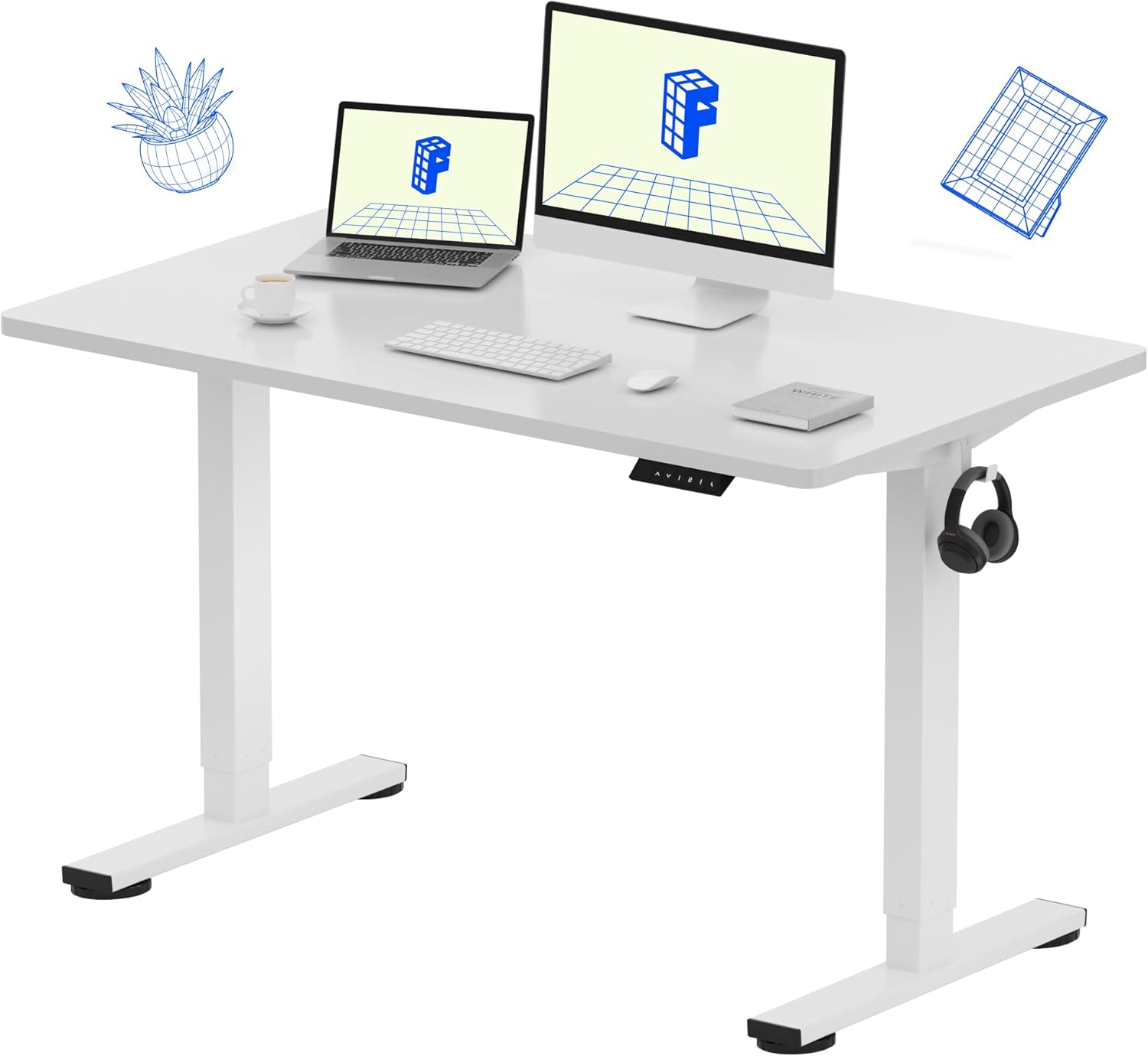 FLEXISPOT EN1 One-Piece Standing Desk, 48