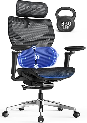 Ergonomic Office Chair with Lumbar Support - Over 10 Hours Sitting Com — Our recommended configuration for best results