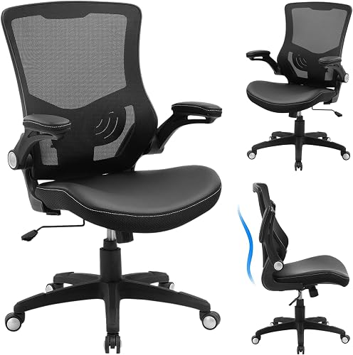 Office Chair Ergonomic Desk Chair, Computer PU Leather Home Office Cha — Real-world performance testing in action