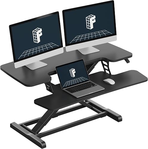 FLEXISPOT FLEXISPOT Standing Desk Converter 36" Desk Riser, Height Adj — What to check before you buy