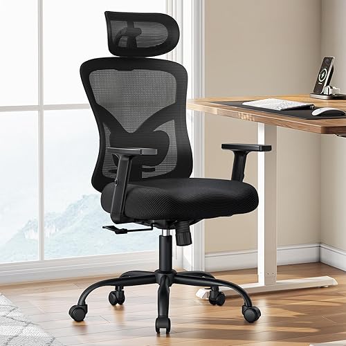 Marsail Ergonomic Office Chair Ergonomic Gaming Chair with Lumbar Supp — Build quality and design details up close