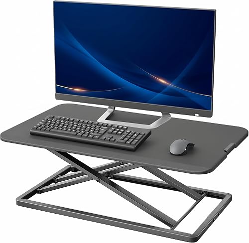 VIVO Black 29 inch Single Top Standing Desk Converter, DESK-V000U | Ec — Side-by-side comparison of top picks in this category