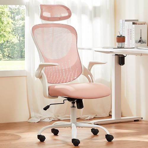 Sweetcrispy Home Office Managerial Executive Chair, High-Back Mesh wit — Real-world performance testing in action