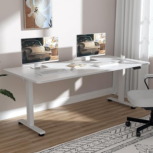 Veken 63x27.6 Inch Large Electric Standing Desk, Heights Adjustable,Si — Real-world performance testing in action
