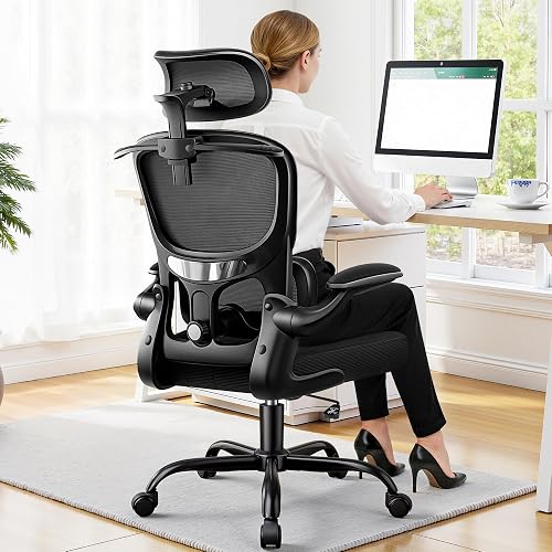 ALLGOD Ergonomic Office Chair, Mesh Desk Chair with Lumbar Support, Hi — Our recommended configuration for best results