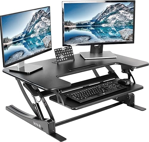 VIVO 36 inch Height Adjustable Stand Up Desk Converter, V Series, Quic — Side-by-side comparison of top picks in this category