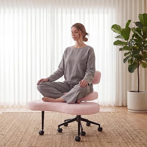 DUMOS Ergonomic ADHD Cross Legged Office Desk Chair with Adjustable Ba — Real-world performance testing in action